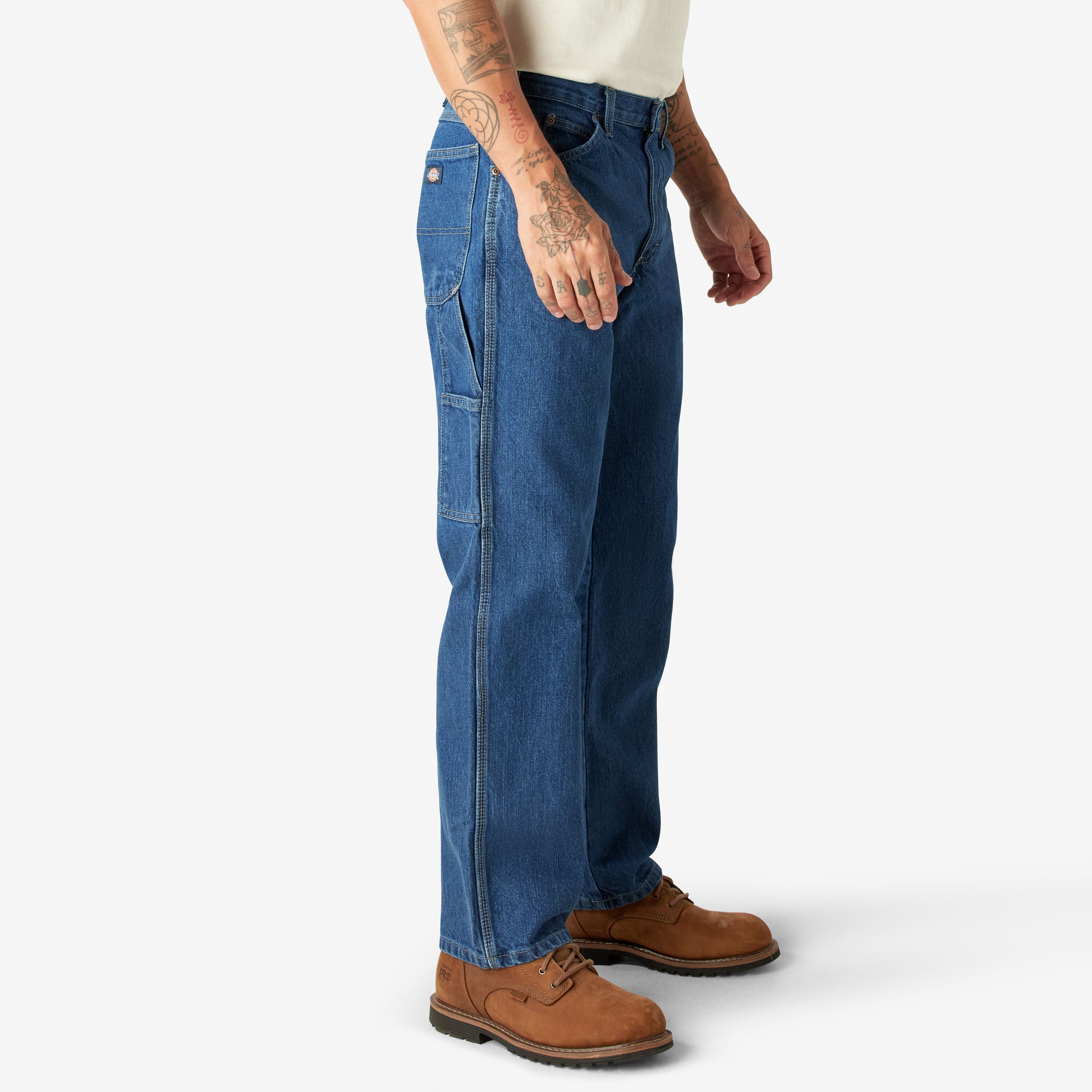 Relaxed Fit Heavyweight Carpenter Jeans-Men|Dickies