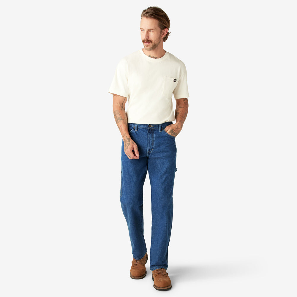 Relaxed Fit Heavyweight Carpenter Jeans-Men|Dickies