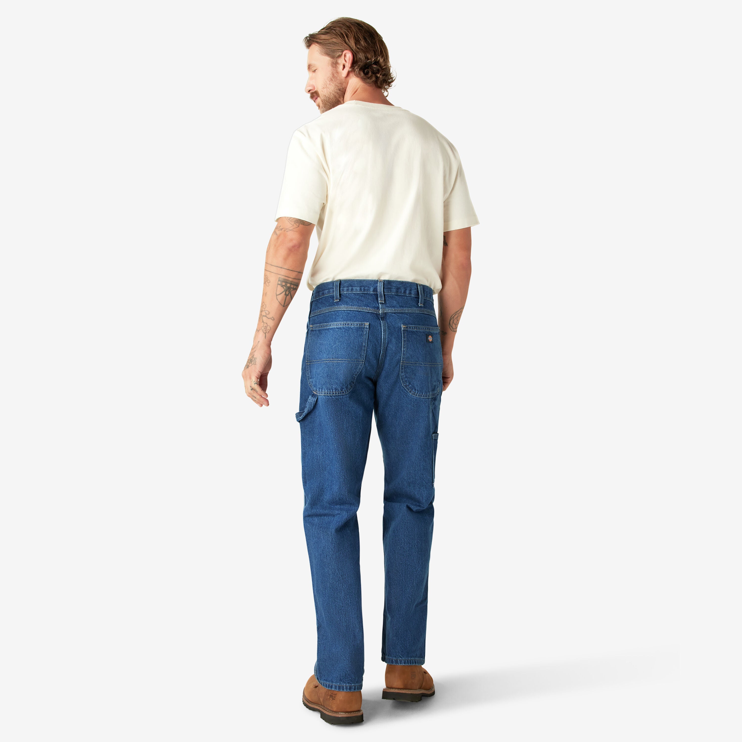 Relaxed Fit Heavyweight Carpenter Jeans-Men|Dickies