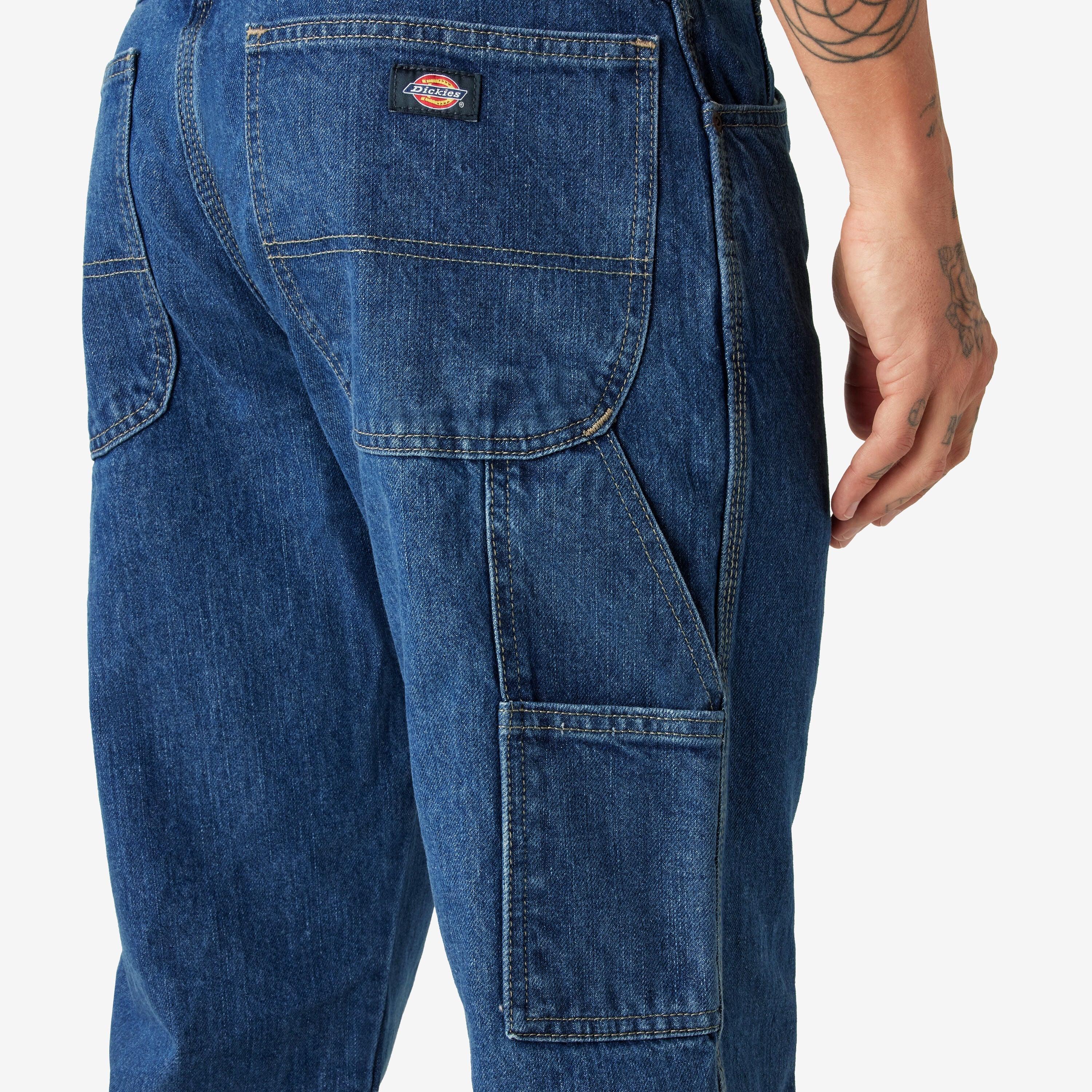 Relaxed Fit Heavyweight Carpenter Jeans-Men|Dickies