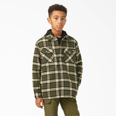 Boys’ Flannel Shirt Jacket-Kids|Dickies