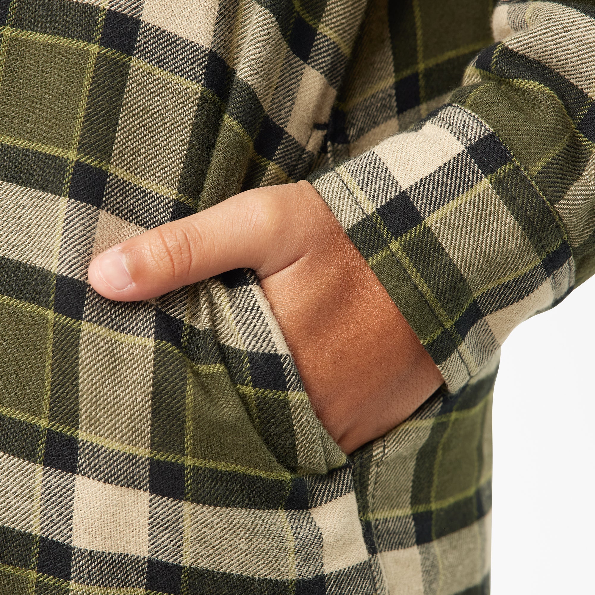 Boys’ Flannel Shirt Jacket-Kids|Dickies