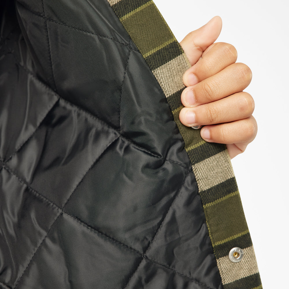 Boys’ Flannel Shirt Jacket-Kids|Dickies