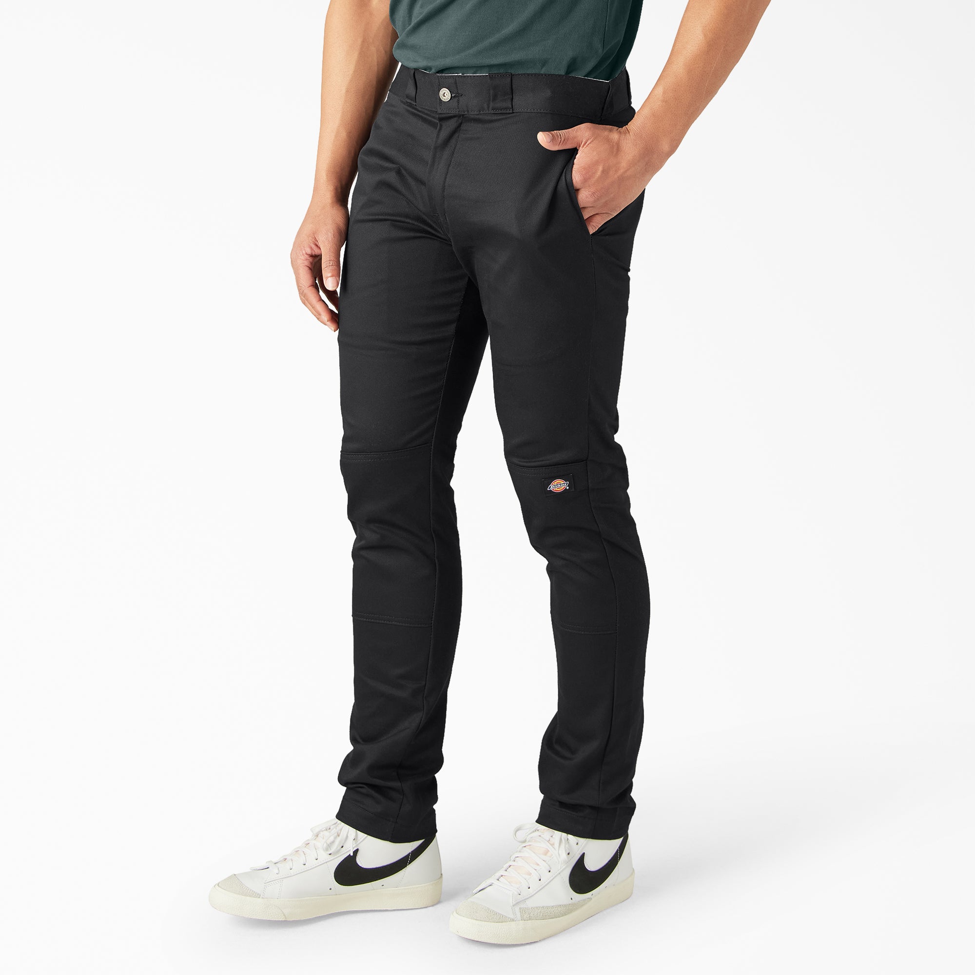 FLEX Skinny Fit Double Knee Work Pants-Men|Dickies