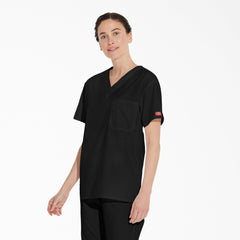 Unisex EDS Signature V-Neck Scrub Top-Men|Scrubs|Women|Dickies