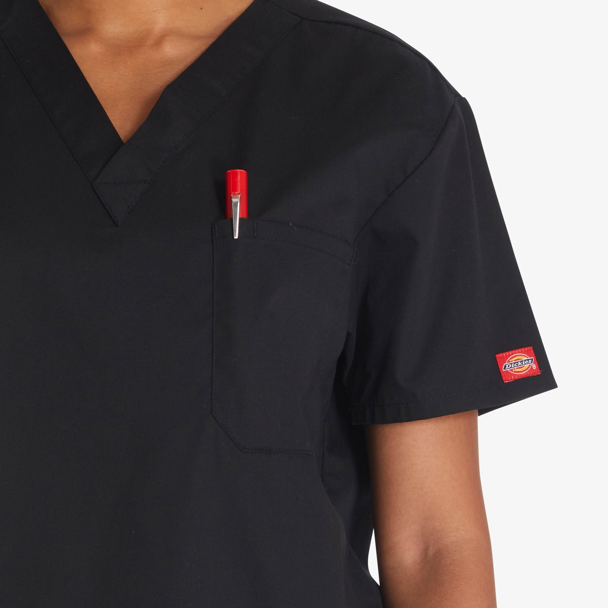 Unisex EDS Signature V-Neck Scrub Top-Men|Scrubs|Women|Dickies