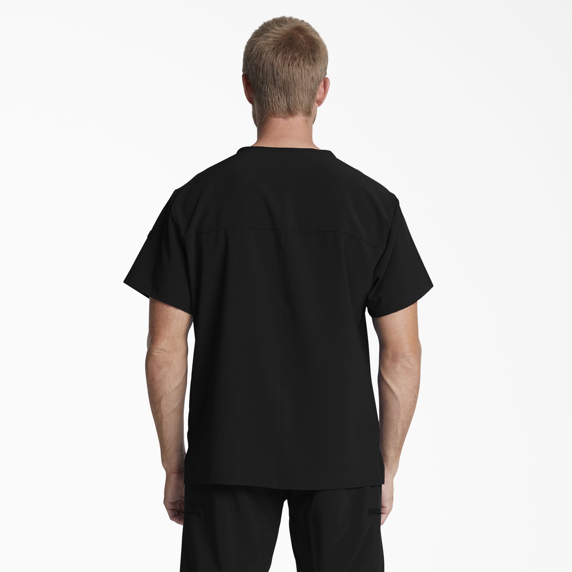 Men's EDS Essentials Tuckable V-Neck Scrub Top-Men|Scrubs|Dickies