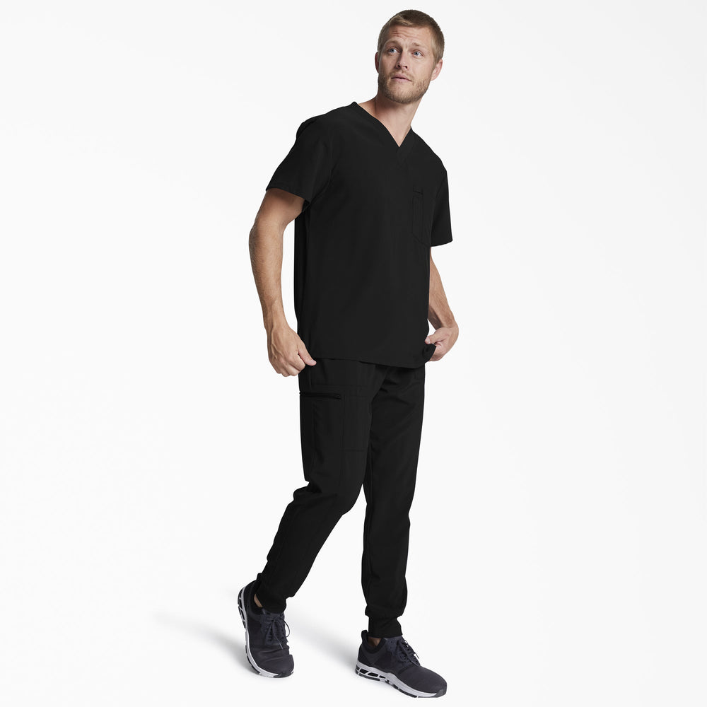 Men's EDS Essentials Tuckable V-Neck Scrub Top-Men|Scrubs|Dickies