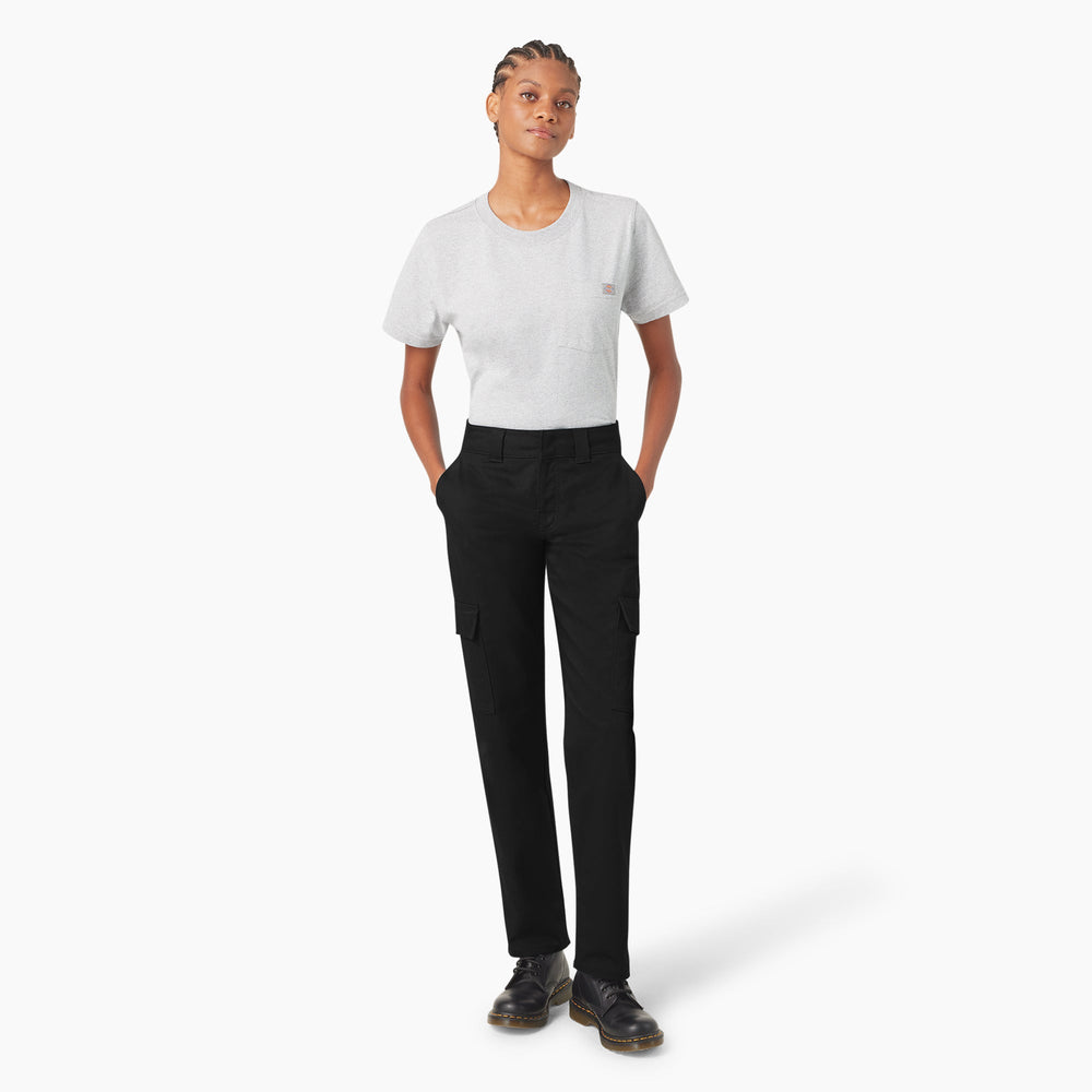 Women's Super Flex Straight Leg Cargo Pants-Women|Dickies