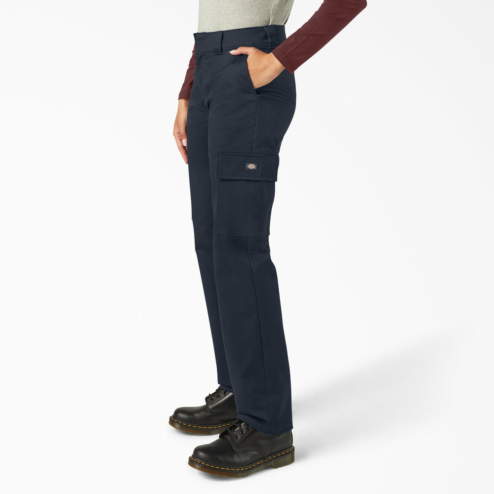 Women's Super Flex Straight Leg Cargo Pants-Women|Dickies