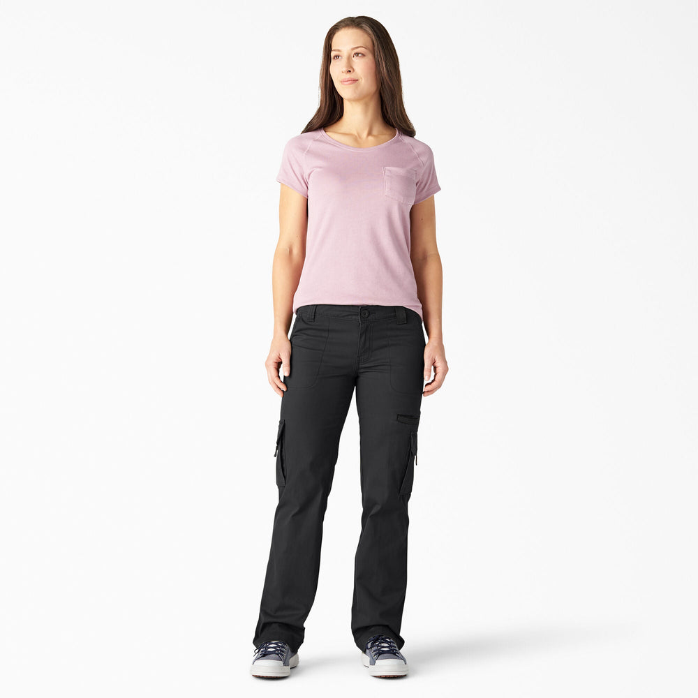 Women's Relaxed Fit Straight Leg Cargo Pants-Women|Dickies