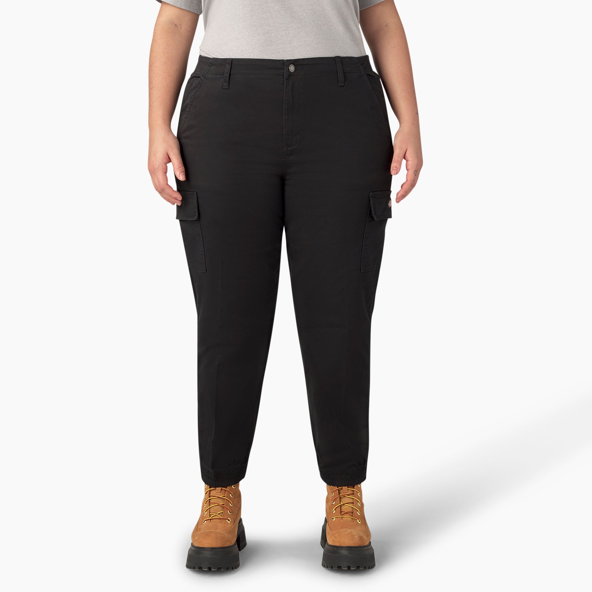 Women's Plus High Rise Fit Cargo Pants-Women|Dickies
