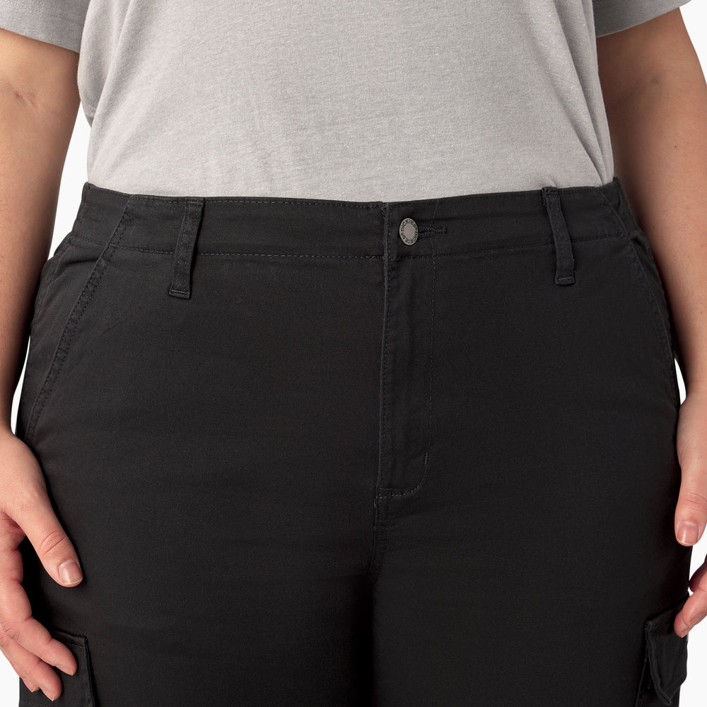 Women's Plus High Rise Fit Cargo Pants-Women|Dickies