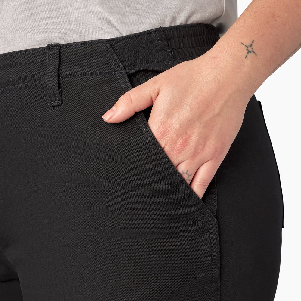 Women's Plus High Rise Fit Cargo Pants-Women|Dickies