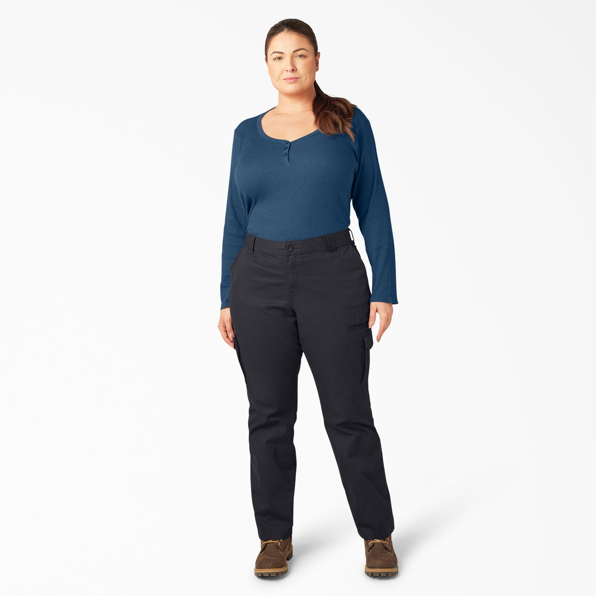 Women's Plus Relaxed Fit Cargo Pants-Women|Dickies