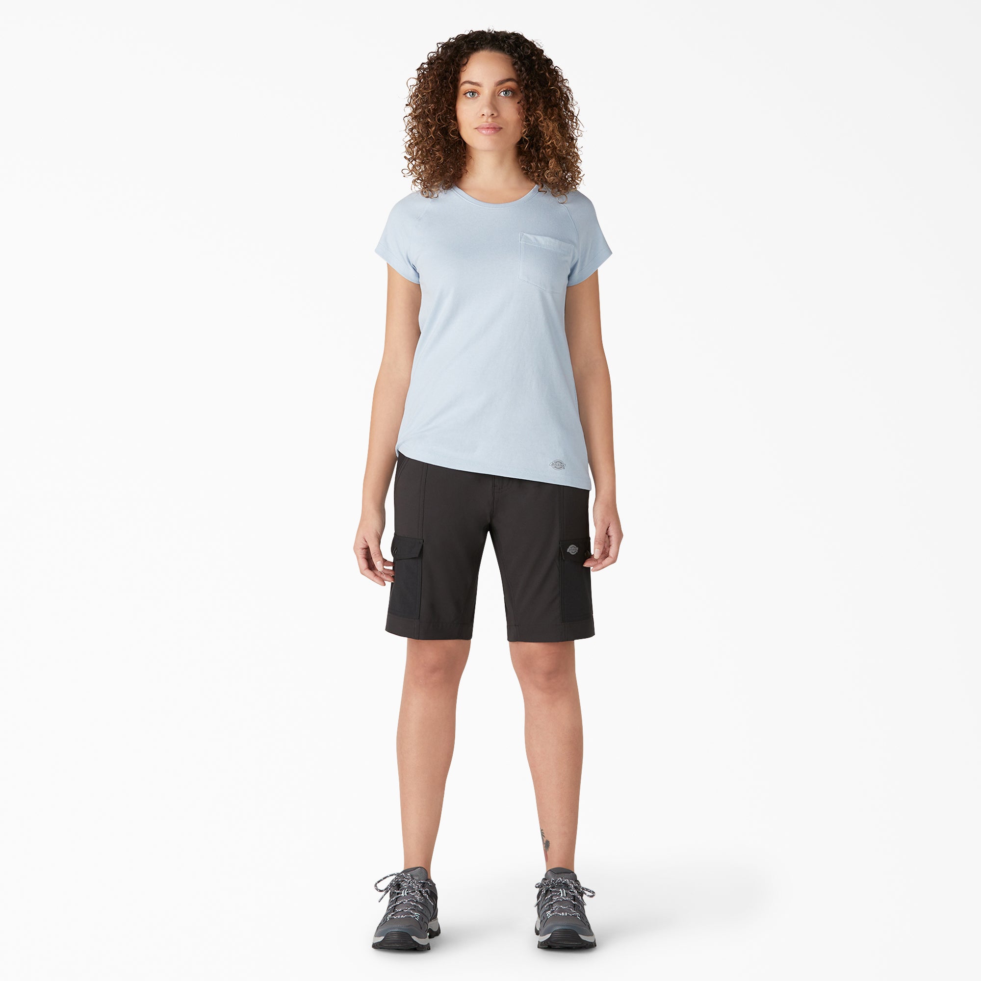 Women's Cooling Slim Fit Cargo Shorts, 10"-Women|Sale|Dickies