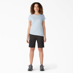 Women's Cooling Slim Fit Cargo Shorts, 10"-Women|Sale|Dickies