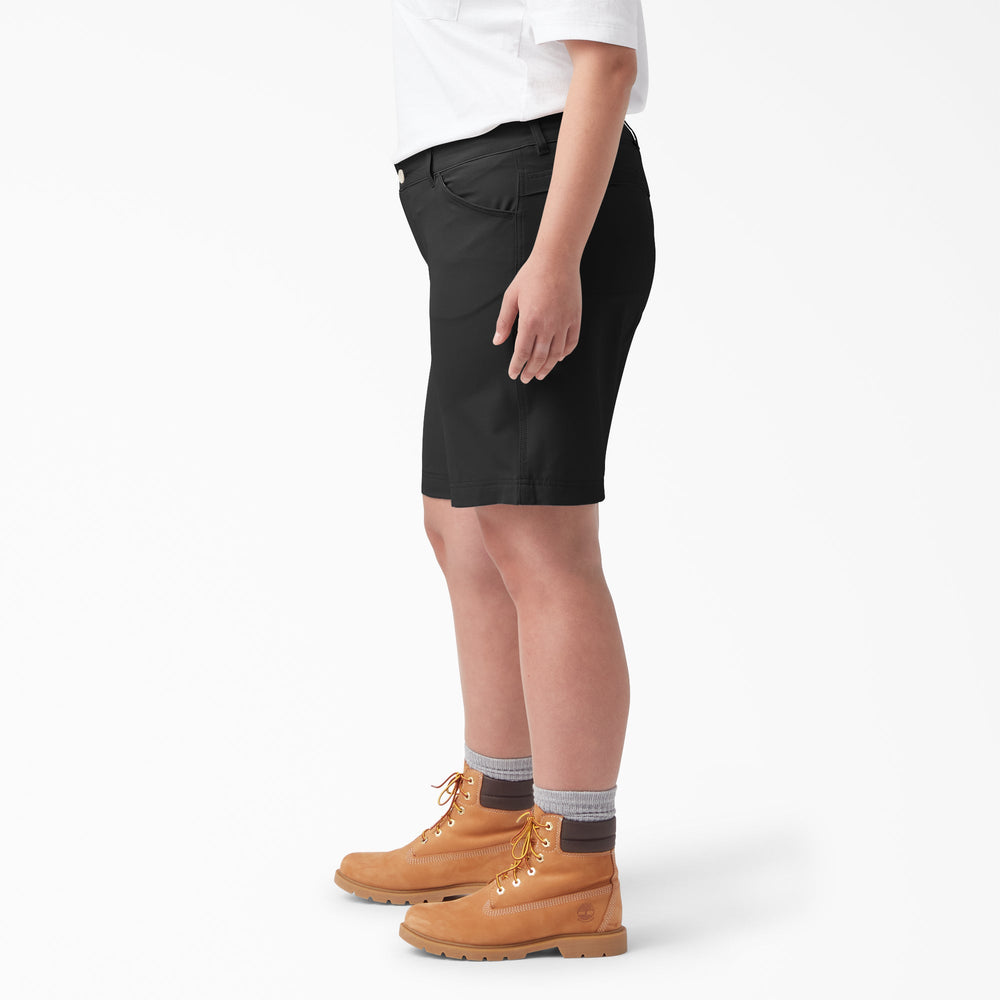 Women's Plus Cooling Relaxed Fit Shorts, 9"-Women|Dickies