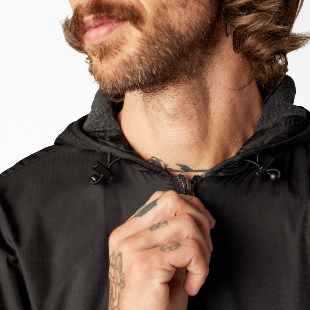 Fleece Lined Nylon Hooded Jacket-Men|Dickies