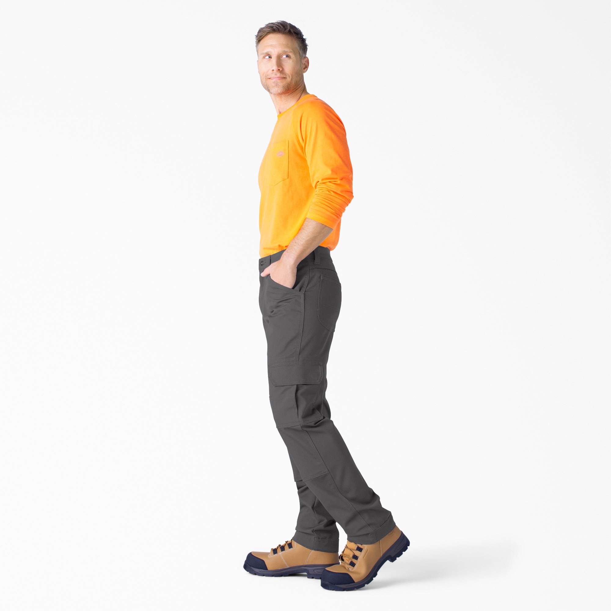 FLEX DuraTech Relaxed Fit Duck Cargo Pants-Men|Dickies