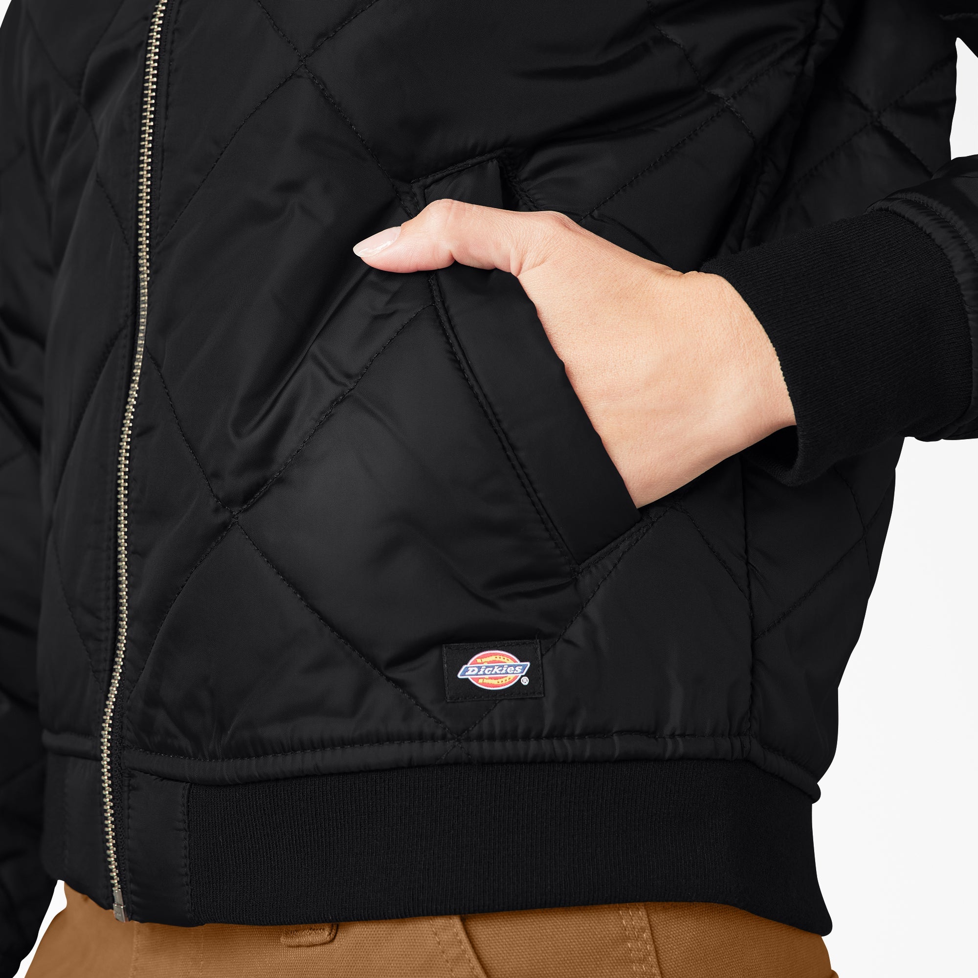 Women's Quilted Bomber Jacket-Women|Dickies