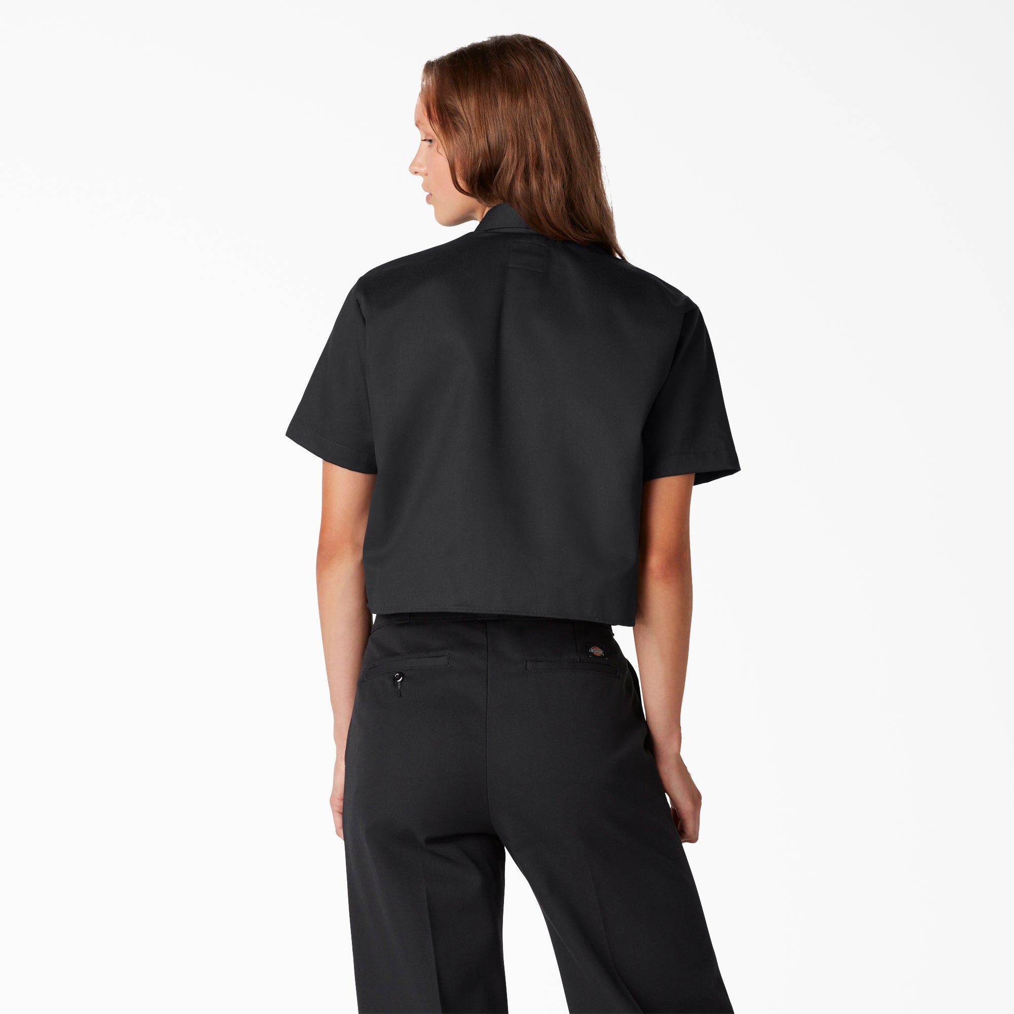 Women's Cropped Work Shirt-Men|Women|Dickies