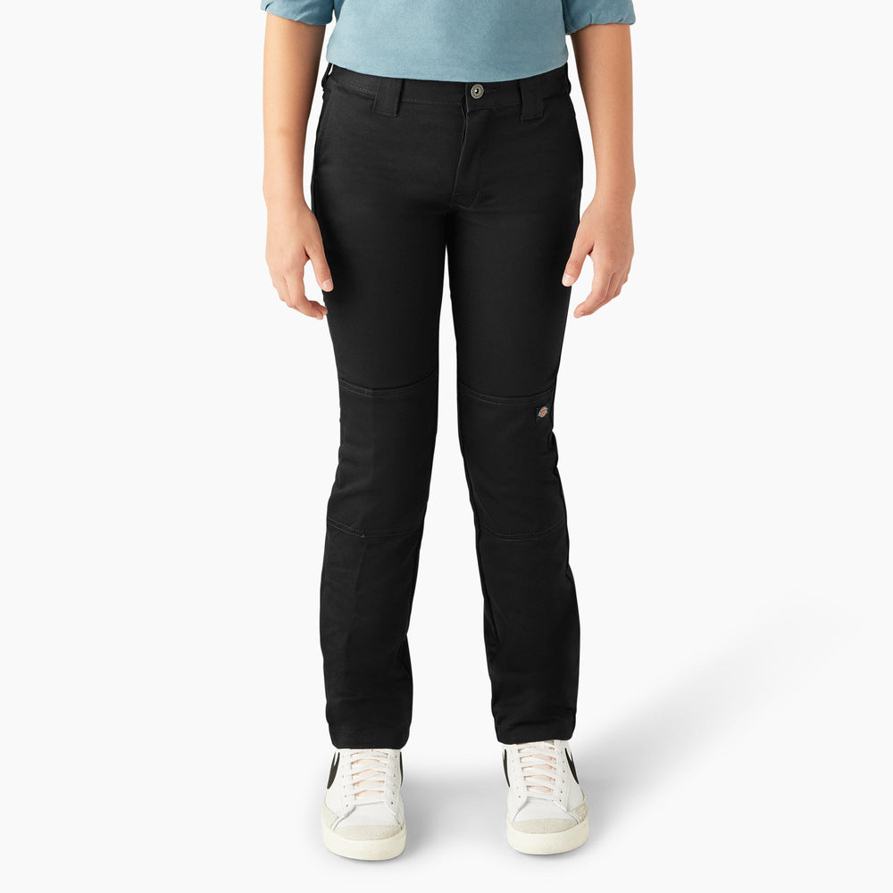 Boys' FLEX Skinny Fit Double Knee Pants, 4-20-Kids|Dickies