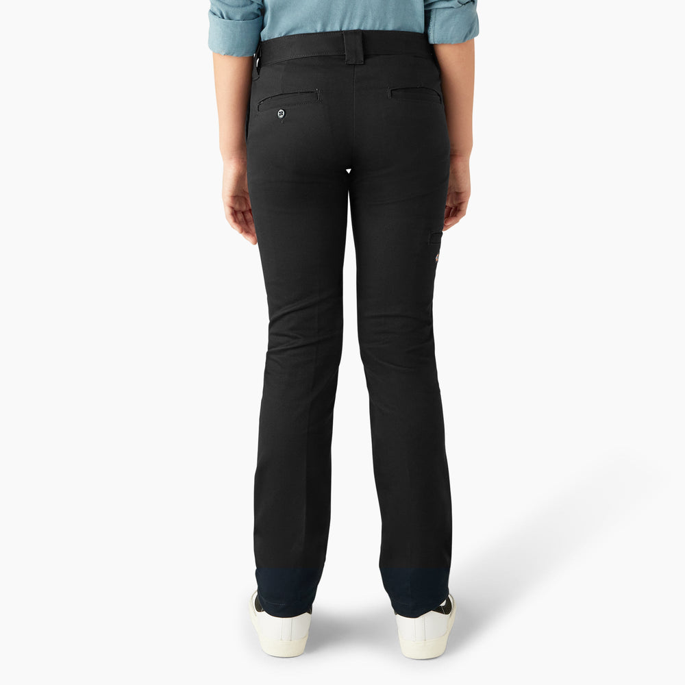 Boys' FLEX Skinny Fit Double Knee Pants, 4-20-Kids|Dickies