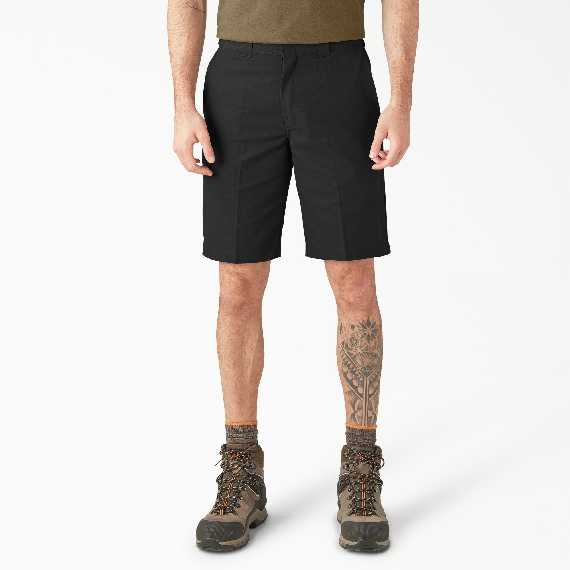 FLEX Relaxed Fit Work Shorts, 11"-Men|Dickies