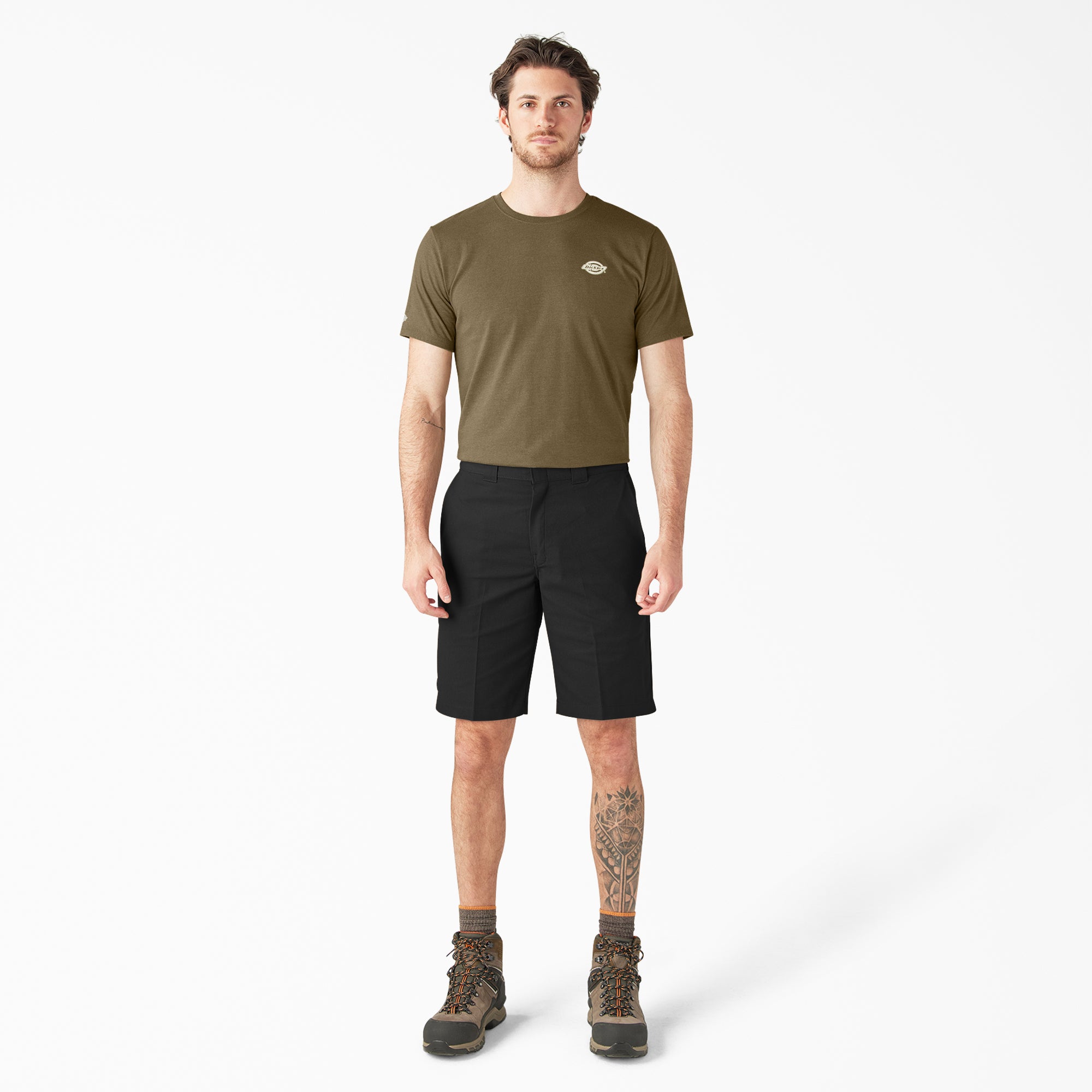 FLEX Relaxed Fit Work Shorts, 11"-Men|Dickies