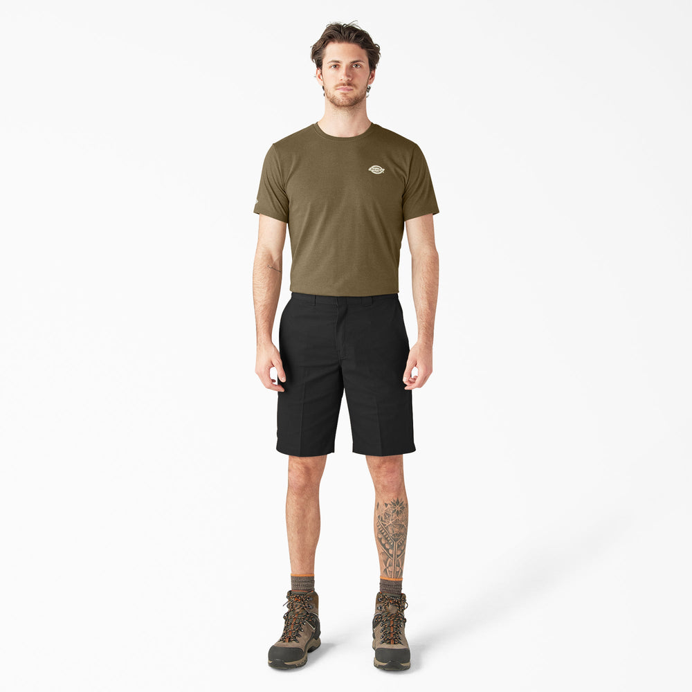 FLEX Relaxed Fit Work Shorts, 11"-Men|Dickies