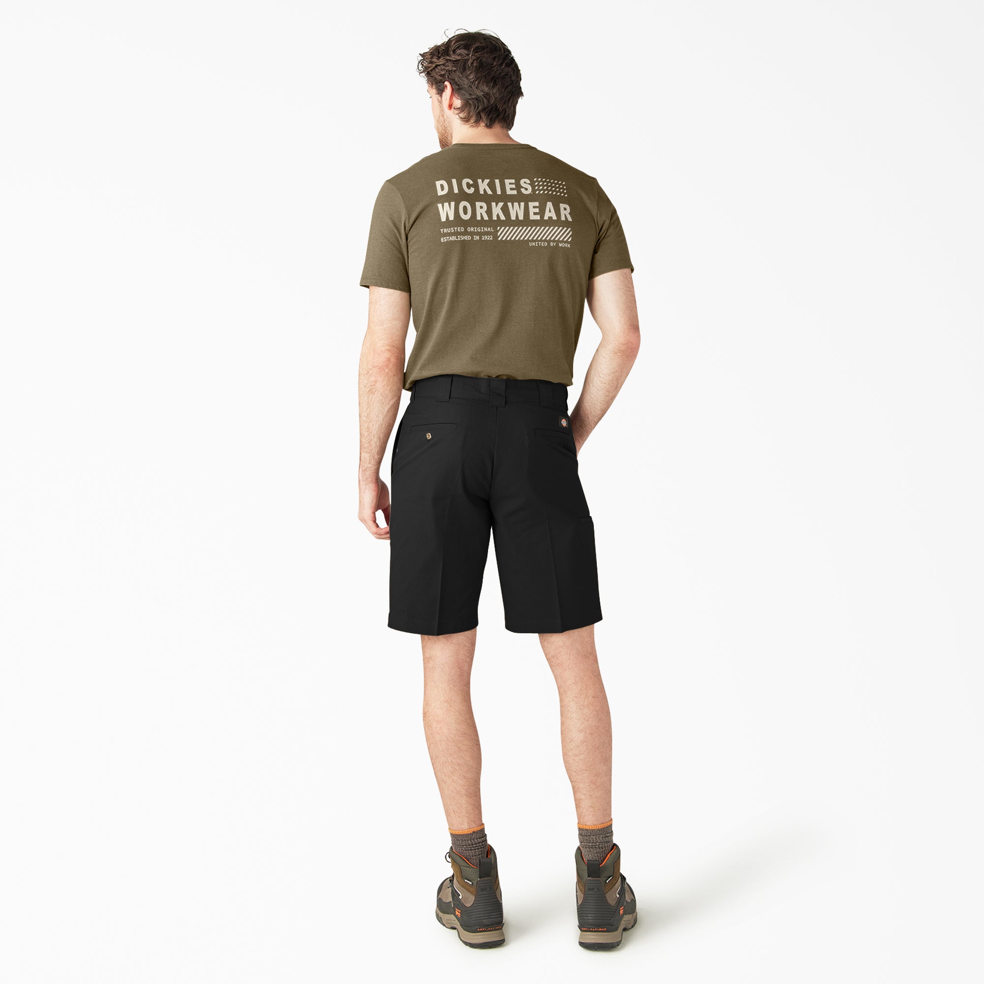 FLEX Relaxed Fit Work Shorts, 11"-Men|Dickies