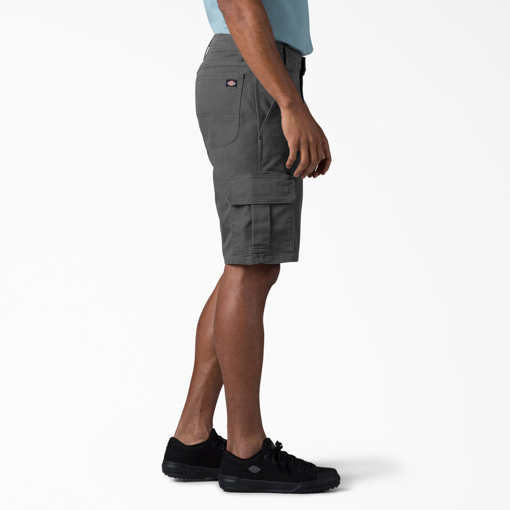 FLEX Relaxed Fit Duck Cargo Shorts, 11"-Men|Dickies