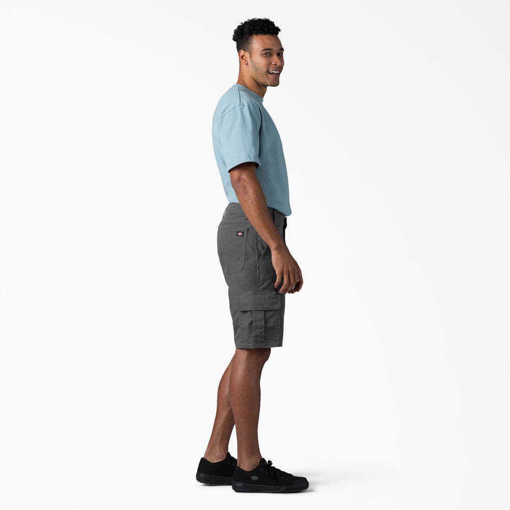 FLEX Relaxed Fit Duck Cargo Shorts, 11"-Men|Dickies