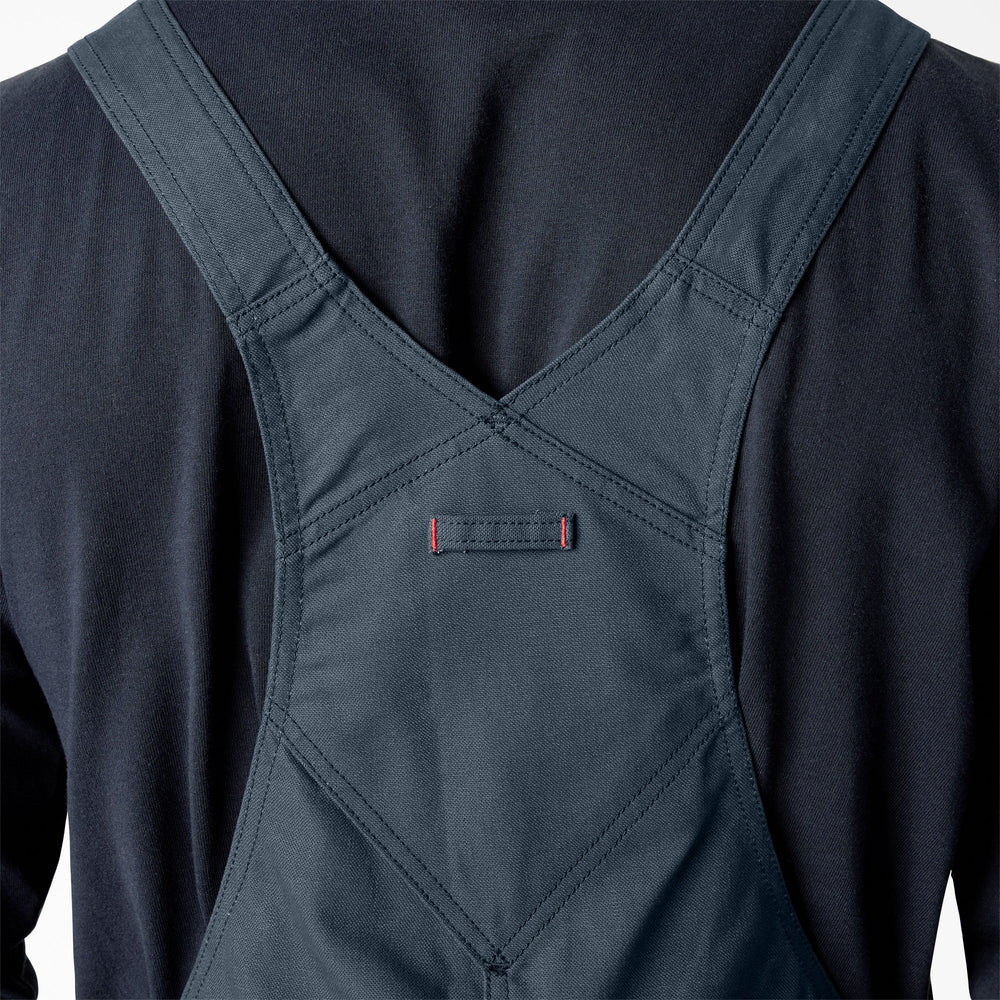 Waxed Canvas Double Front Bib Overalls-Men|Dickies