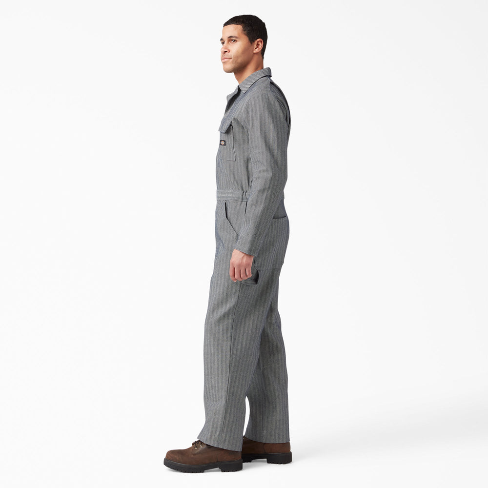 Fisher Striped Coveralls-Men|Women|Dickies