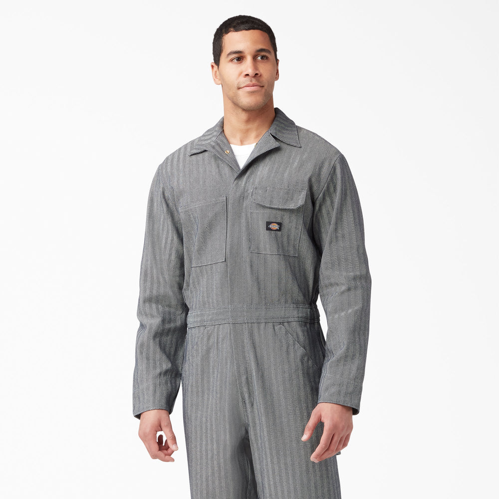 Fisher Striped Coveralls-Men|Women|Dickies