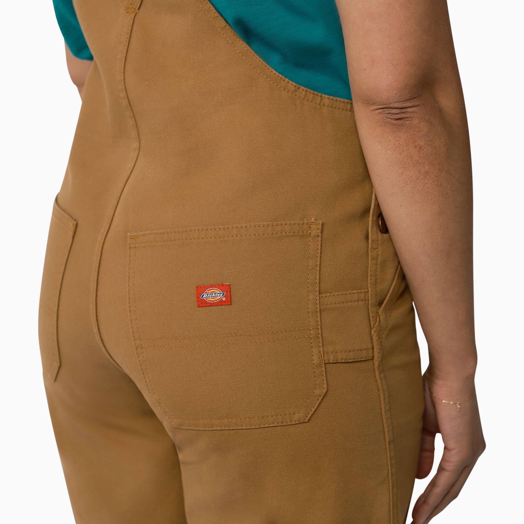 Women's Relaxed Fit Bib Shortalls, 7"-Women|Sale|Dickies