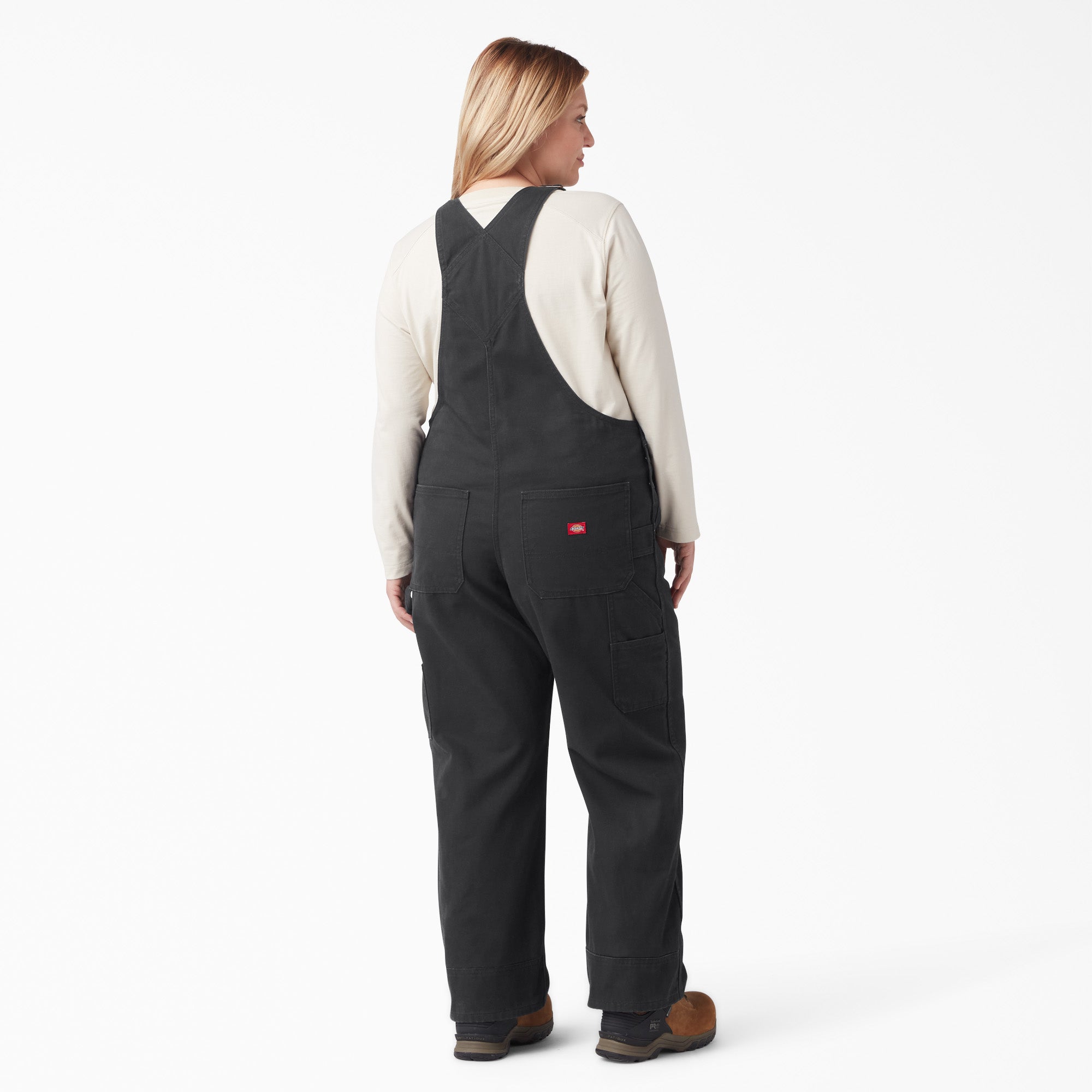 Women's Plus Relaxed Fit Bib Overalls-Men|Women|Dickies