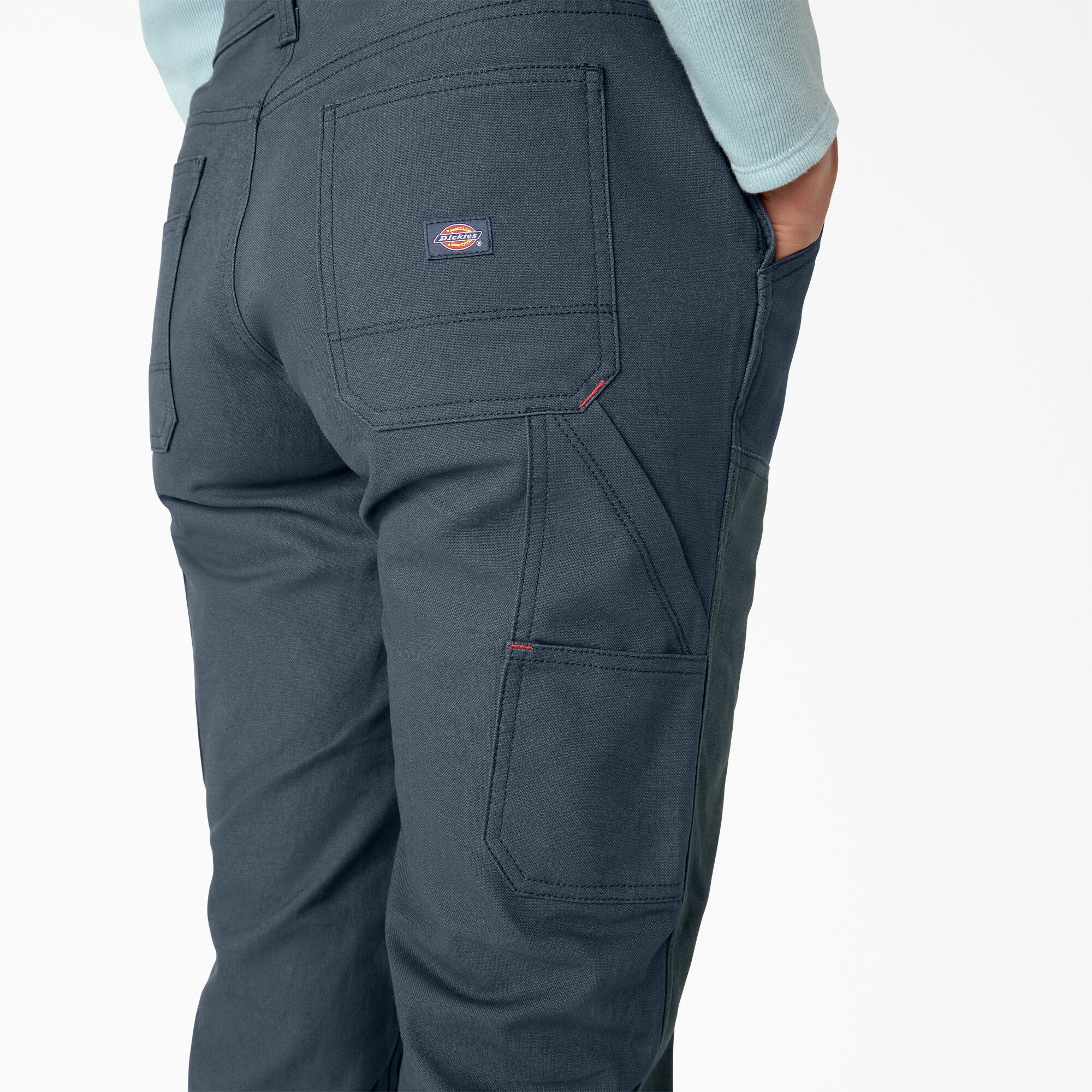 Women's Relaxed Fit Waxed Canvas Bib Overalls-Women|Dickies