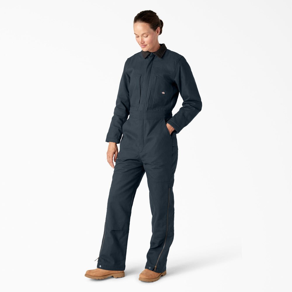 Women’s Insulated Duck Canvas Coveralls-Women|Dickies