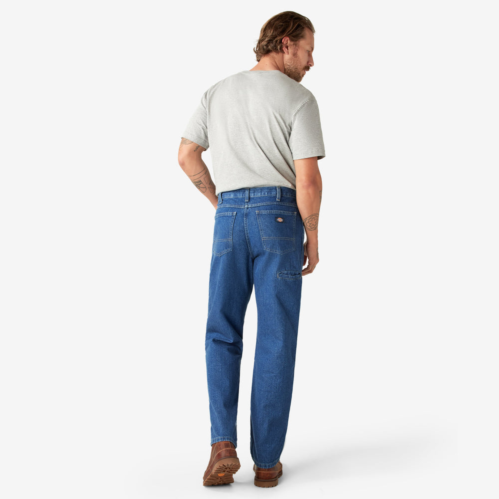 Relaxed Fit Double Knee Jeans-Men|Dickies