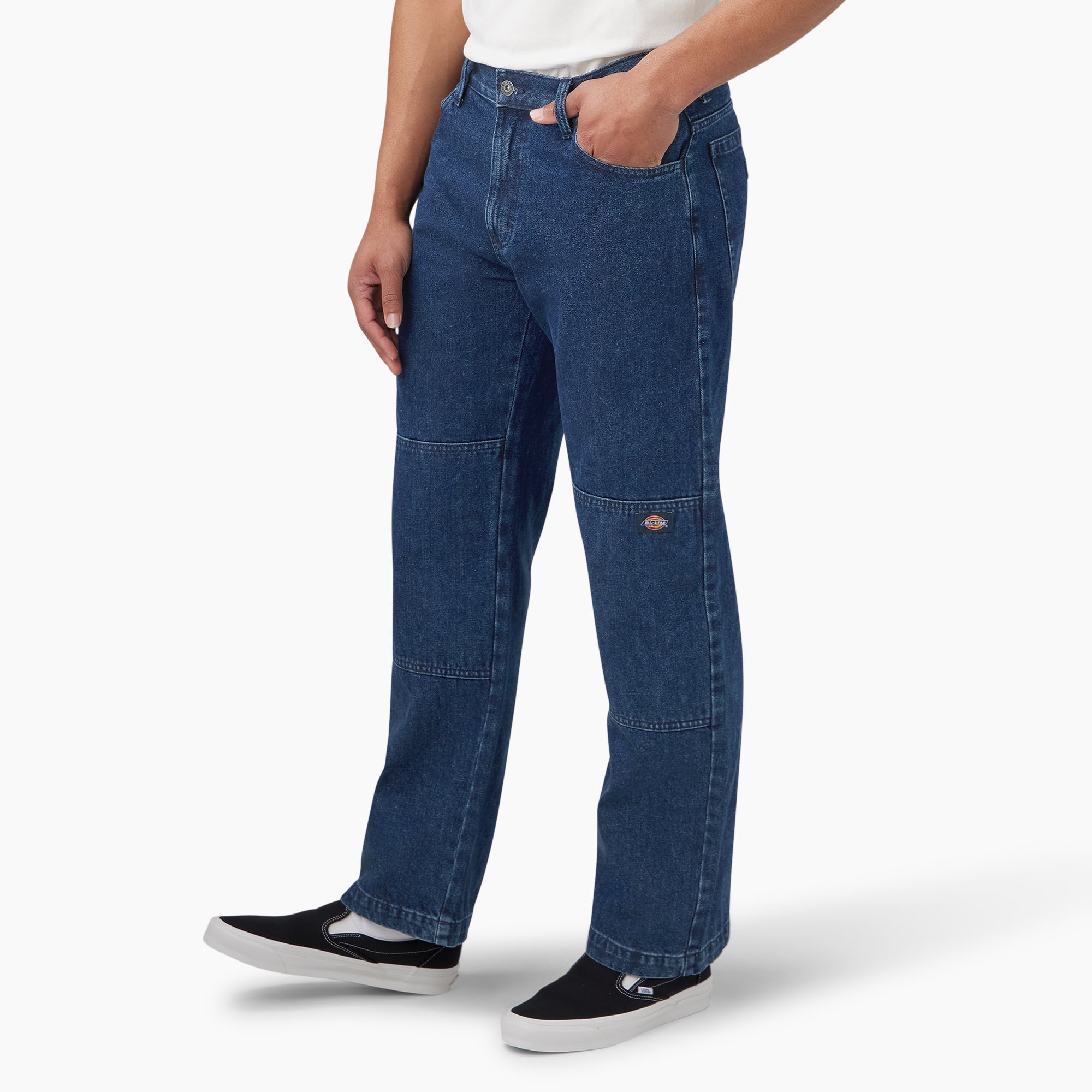 Loose Fit Double Knee Jeans-Men|Dickies