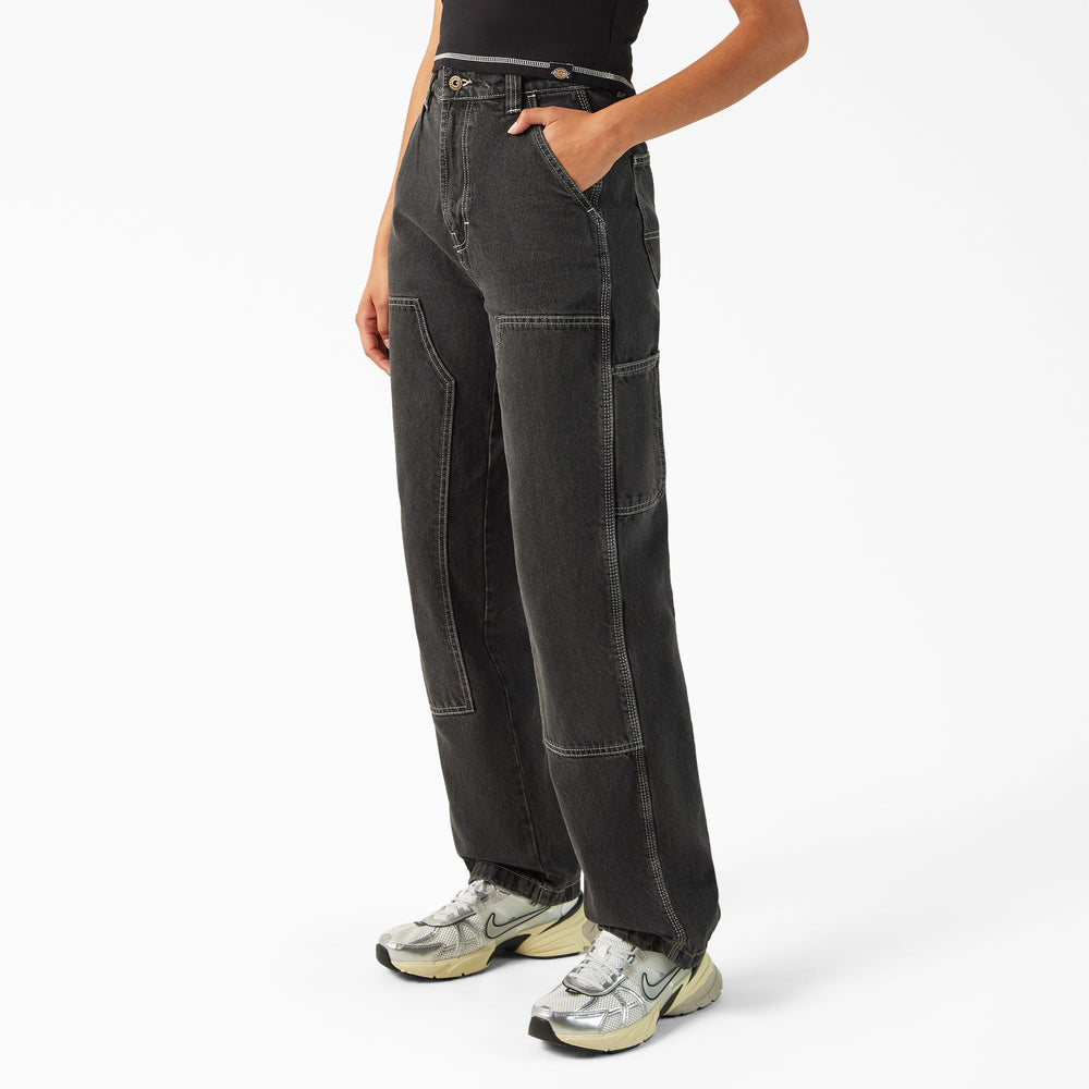 Women’s Madison Loose Fit Double Knee Jeans-Women|Dickies