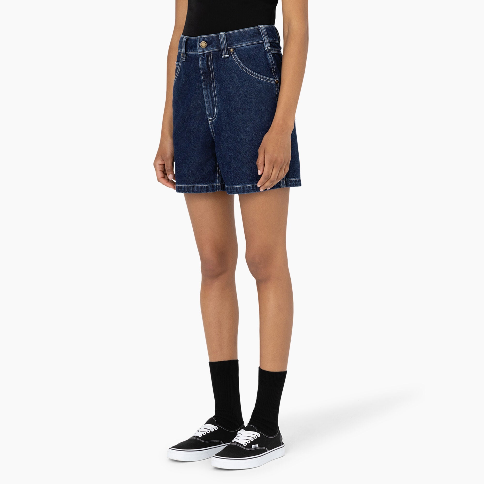 Women's Carpenter Jean Shorts, 5"-Women|Dickies