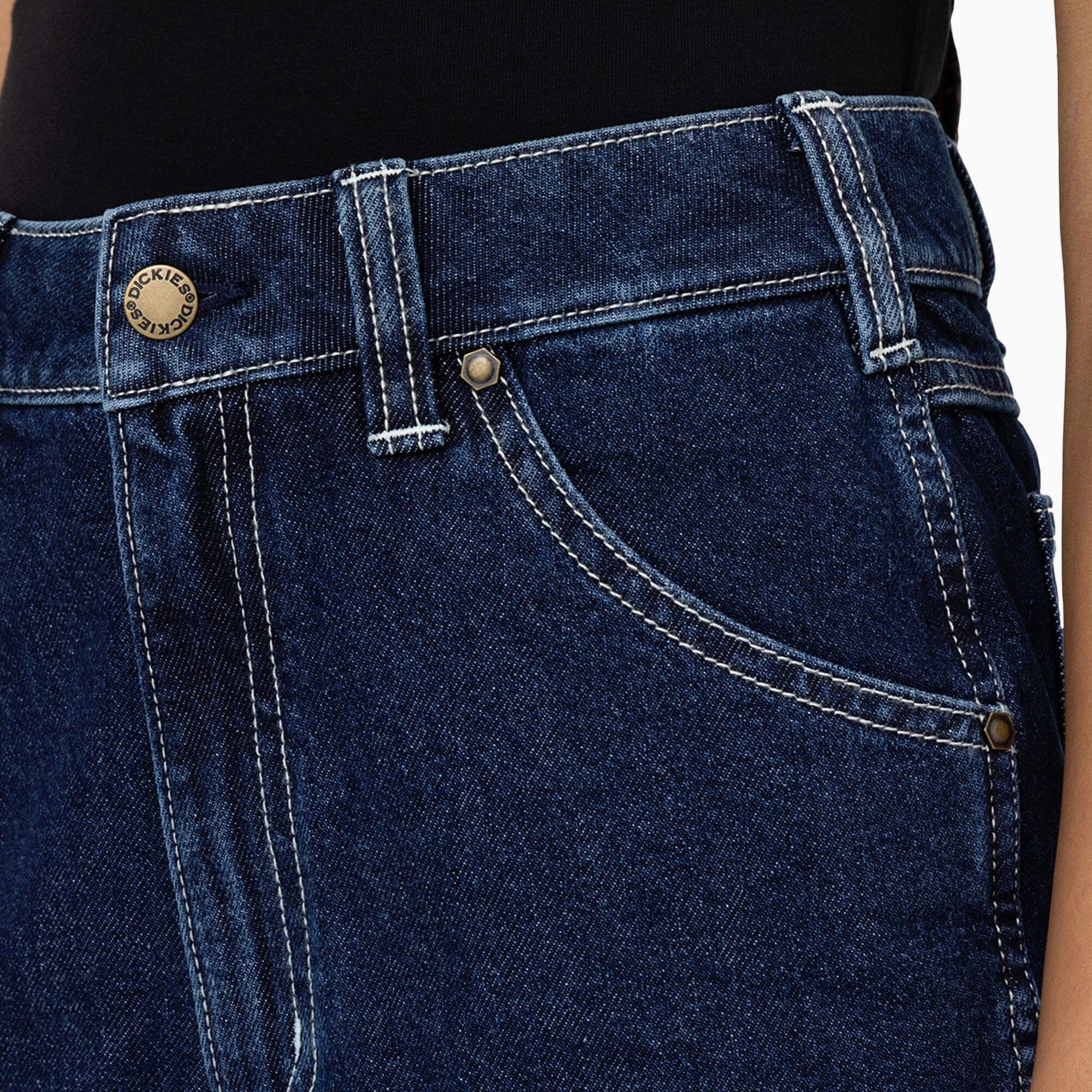 Women's Carpenter Jean Shorts, 5"-Women|Dickies