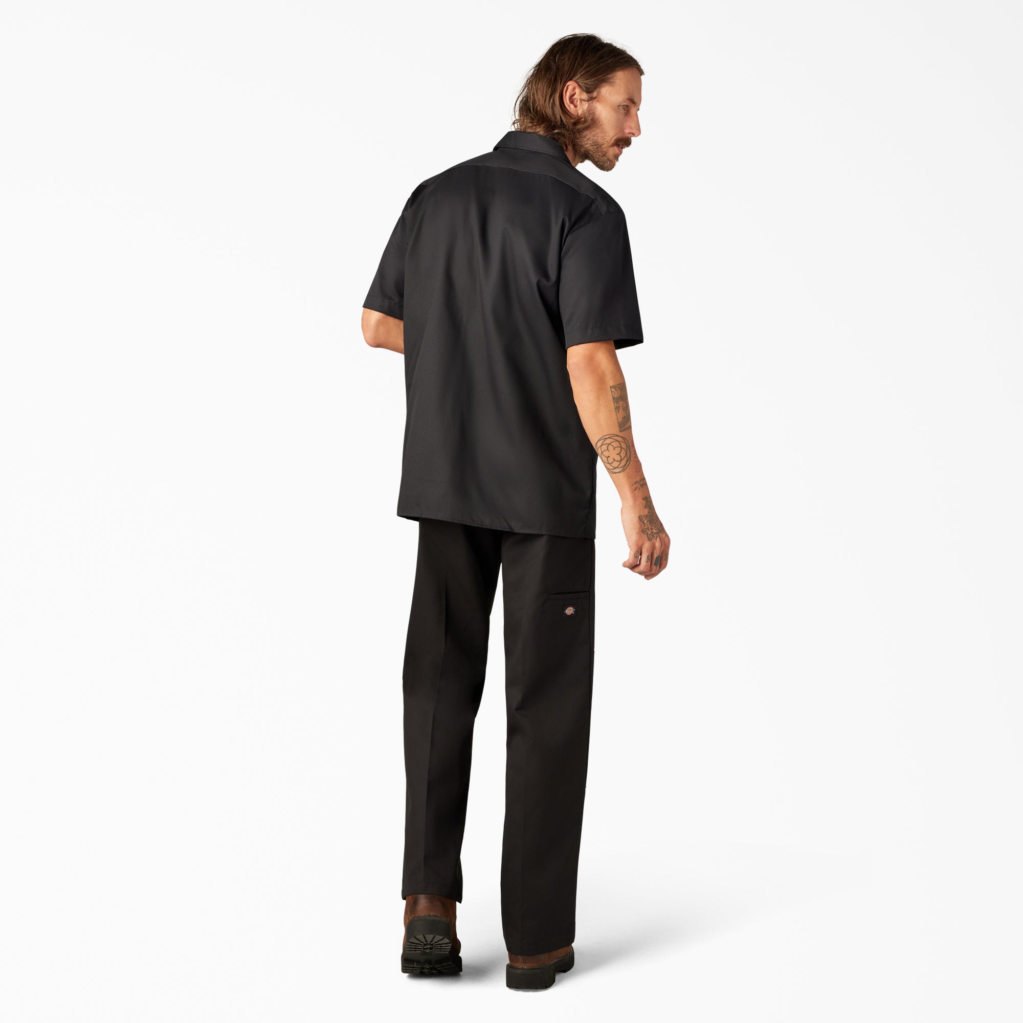 FLEX Relaxed Fit Short Sleeve Work Shirt-Men|Dickies