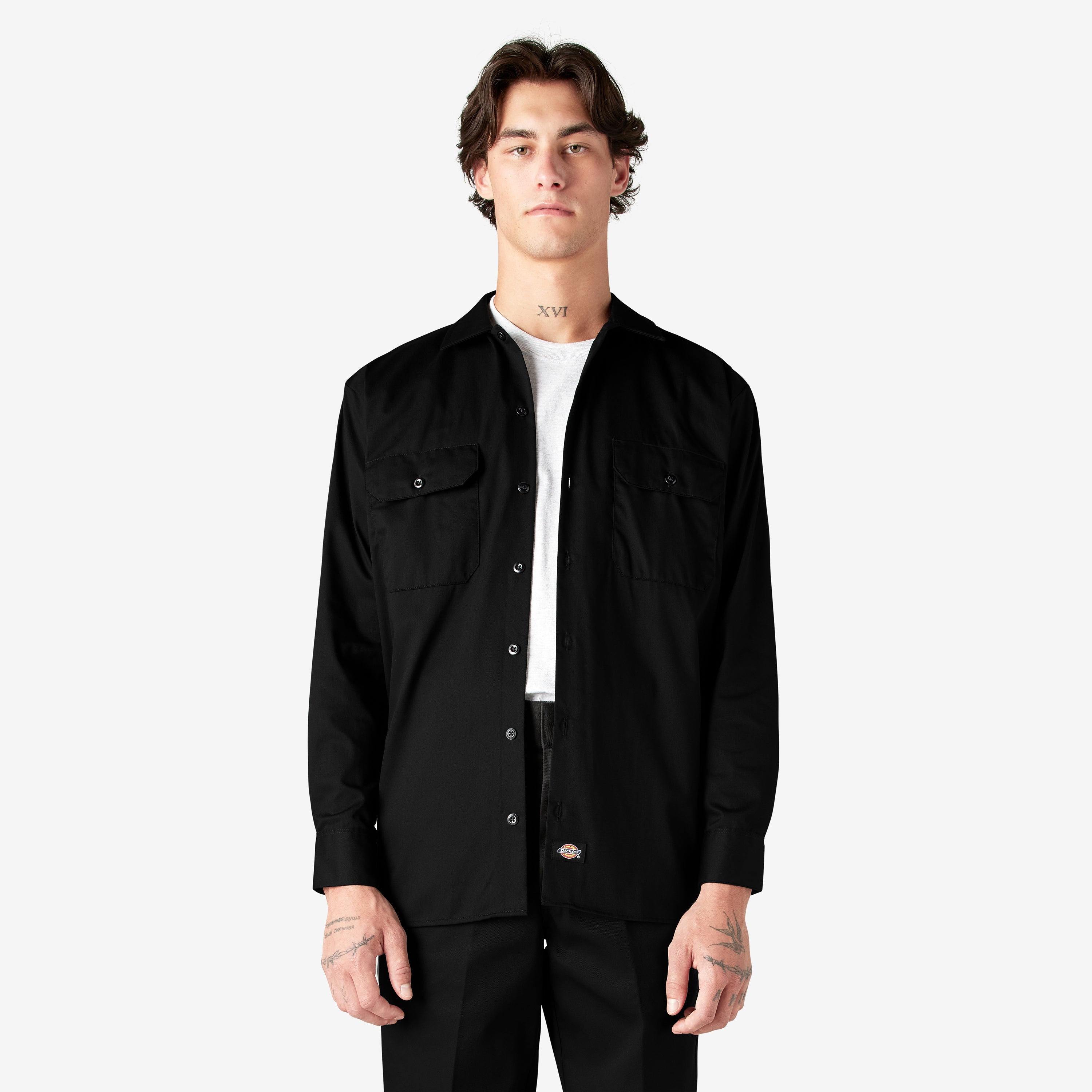 Long Sleeve Work Shirt-Men|Women|Dickies