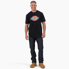 Short Sleeve Tri-Color Logo Graphic T-Shirt-Men|Dickies
