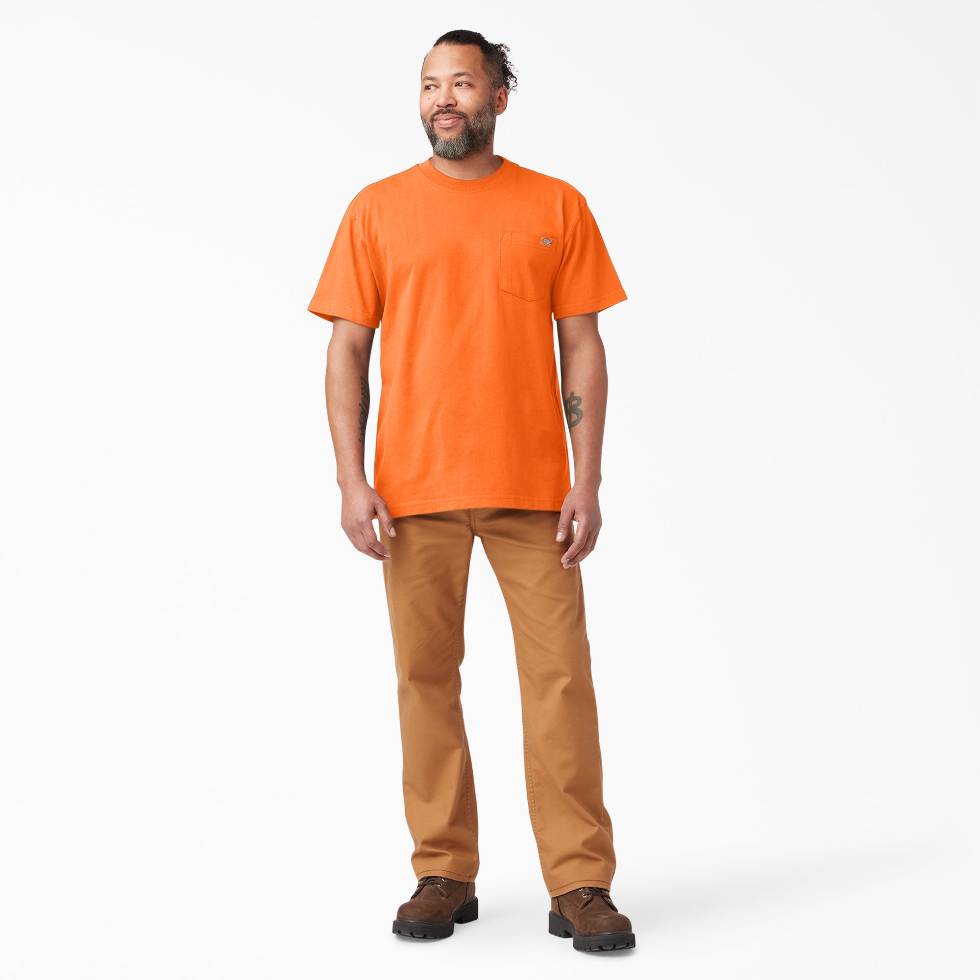 Heavyweight Neon Short Sleeve Pocket T-Shirt-Men|Dickies